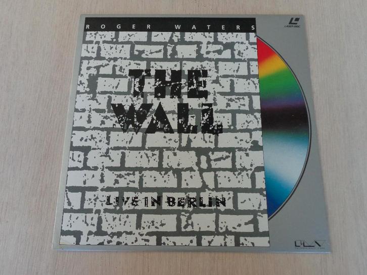 Roger Waters – The Wall (Live In Berlin) Laserdisc!, Verzamelen, Film en Tv, Zo goed als nieuw, Film, Overige typen, Ophalen of Verzenden