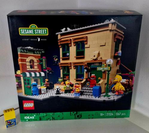 Lego 21324 Sesamstraat, Kinderen en Baby's, Speelgoed | Duplo en Lego, Nieuw, Lego, Complete set, Ophalen of Verzenden