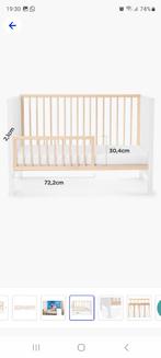 Babybed van Kinderkraft MIA, Kinderen en Baby's, Ophalen, Gebruikt, Ledikant