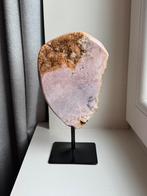 Roze chalcedoon op standaard, Ophalen of Verzenden