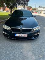 BmwM550d, Auto's, BMW, Automaat, Zwart, Blauw, Leder