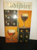 AFFLIGEM - zeldzaam oude reclame in karton uit 1977, Ophalen of Verzenden, Gebruikt, Reclamebord, Plaat of Schild, Overige merken