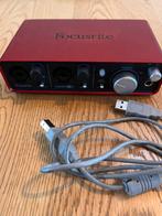 Focusrite Scarlett 2i2, Computers en Software, Ophalen of Verzenden, Zo goed als nieuw