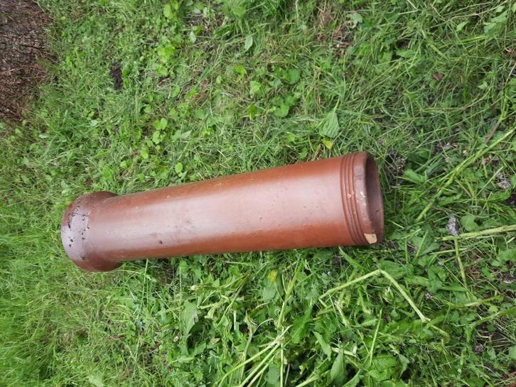 Tuyau en grés, Doe-het-zelf en Bouw, Buizen en Afvoer, Gebruikt, Afvoer, Overige materialen, Minder dan 2 meter, 20 tot 40 mm