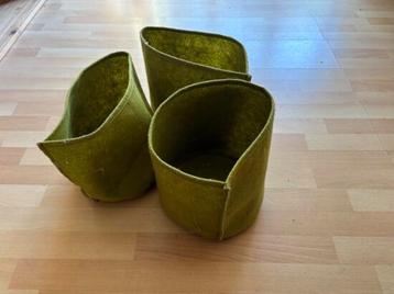 Set van 3 vigoroot plantzakken beschikbaar voor biedingen