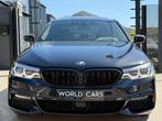 BMW 5 Serie 520 dXA PACK M/ HEAD-UP/ SOFT C/ DISTRO/ TOIT OU, Automaat, 4 deurs, 4 cilinders, Zwart