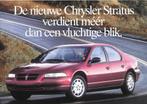 CHRYSLER STRATUS , 1995, Livres, Autos | Brochures & Magazines, Comme neuf, Autres marques, Enlèvement ou Envoi