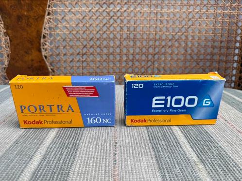 Kodak Portra 160 + E100 G Ektachrome 120 Medium Format Film, Audio, Tv en Foto, Filmrollen, Ophalen of Verzenden
