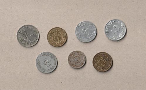 Ensemble de pièces africaines (Égypte, Tunisie, Angola), Timbres & Monnaies, Monnaies | Afrique, Série, Enlèvement ou Envoi