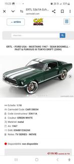 Ford mustang 1967 1/18, Hobby en Vrije tijd, Ophalen, Nieuw