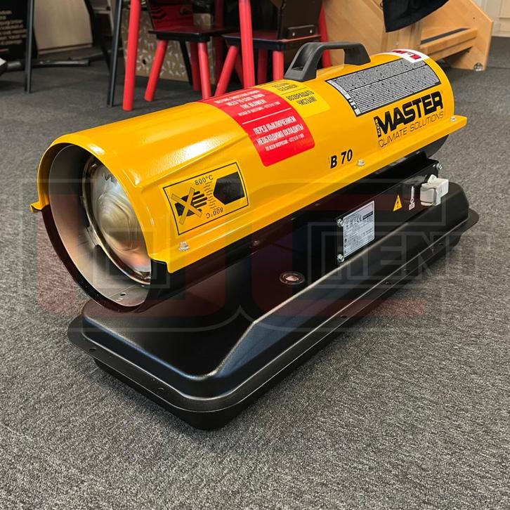 canon à chaleur MASTER B70CED 20kw, Bricolage & Construction, Chauffage & Radiateurs, Comme neuf, Thermostat, 800 watts ou plus
