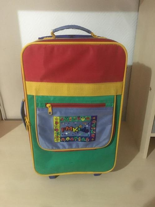 Koffer voor kinderen, Handtassen en Accessoires, Koffers, Gebruikt, Overige materialen, Minder dan 50 cm, Minder dan 35 cm, Uitschuifbare handgreep