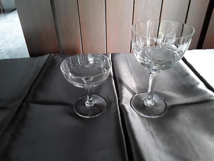 Kristallen glazen VSL Ouchi, Antiek en Kunst, Antiek | Glaswerk en Kristal, Ophalen