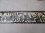 Batik Sri Lanka "Feestelijke stoet" uit 1975, Antiek en Kunst, Ophalen