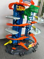 Racebaan met alles opetende dino Hot Wheels, Ophalen, Opwindmechanisme, Hot Wheels, Racebaan