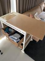 verzorgingstafel met badje, Ophalen, Gebruikt, Tafel