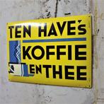 Reclamebord Ten Have's Koffie Thee Deventer Jaren 50 Vintage, Verzenden, Gebruikt, Reclamebord