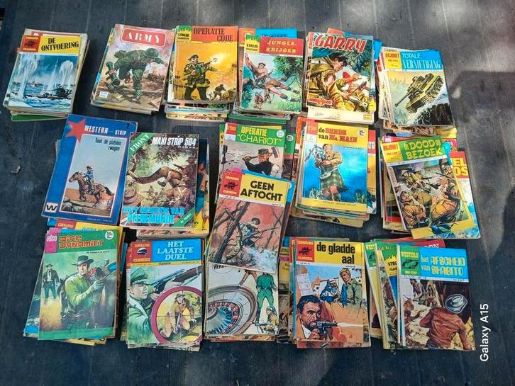 Ruim 160 stuks western en oorlog strips, Boeken, Strips | Comics, Gelezen, Ophalen of Verzenden