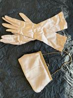 Pochette de soirée - minaudière vintage, Ophalen of Verzenden, Zo goed als nieuw, Wit, Avondtasje