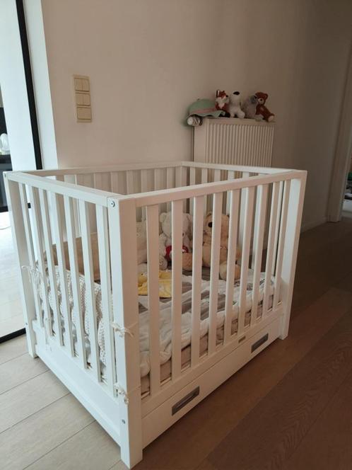 Babypark met toebehoren en lade (zie beschrijving), Kinderen en Baby's, Babyparken, Gebruikt, Rechthoekig, In hoogte verstelbaar