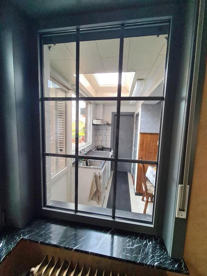 Vast raam, Doe-het-zelf en Bouw, Glas en Ramen, Gebruikt, Gevelraam of Ruit, 120 tot 160 cm, 80 tot 120 cm, Dubbelglas, Ophalen