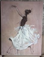 Verkoop canvasdoek, Antiek en Kunst, Kunst | Schilderijen | Modern, Ophalen