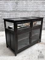 Antieke toonbank vitrinekast keukeneiland dressoir, Ophalen of Verzenden