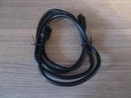 B - Câble HDMI noir neuf. Longueur câble 150 cm., Moins de 2 mètres, Câble HDMI, Enlèvement ou Envoi, Neuf