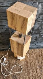 Unieke Houten Lamp – Vorm met Verhaal, Ophalen, Nieuw, MAPEC, Minder dan 50 cm