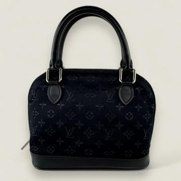 Louis Vuitton mini Alma origineel, Handtassen en Accessoires, Ophalen of Verzenden, Gebruikt, Blauw, Handtas