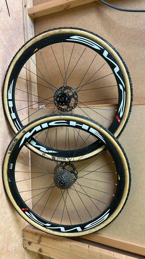Tubewielen cyclocross, Fietsen en Brommers, Fietsonderdelen, Zo goed als nieuw, Ophalen