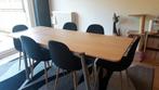 Table avec 2 rallonges 120, 160 ou 200 cm de long, Maison & Meubles, Tables | Tables à manger, Enlèvement, Utilisé