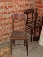 3 Houten Windsor stoelen ,authentieke, Antiek en Kunst, Antiek | Meubels | Stoelen en Sofa's, Ophalen