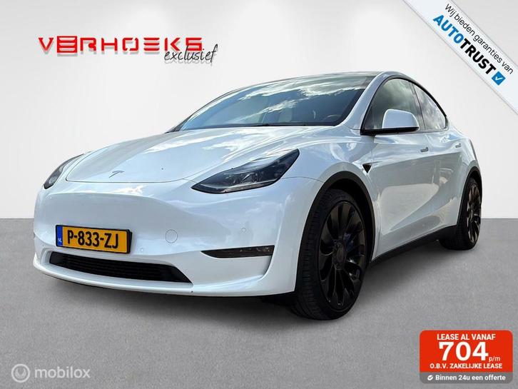 Tesla Model Y Performance Enhanced Autopilot, Auto's, Tesla, Te koop, Model Y, 4x4, ABS, Achteruitrijcamera, Adaptive Cruise Control