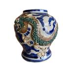 Chinese Gemberpot met Elegante Draak, Antiek en Kunst, Antiek | Keramiek en Aardewerk, Ophalen of Verzenden