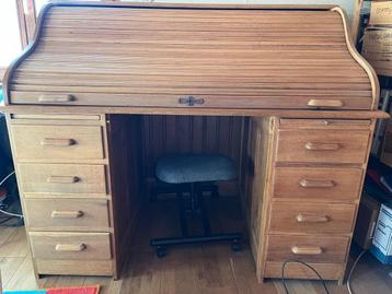 Houten bureau, Ophalen, Gebruikt, Bureau