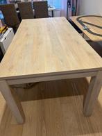 Houten tafel, Huis en Inrichting, Tafels | Eettafels, Ophalen, Zo goed als nieuw, Vijf personen of meer, 150 tot 200 cm