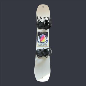 Salomon Huck Knife snowboard + Union Altas bindingen beschikbaar voor biedingen