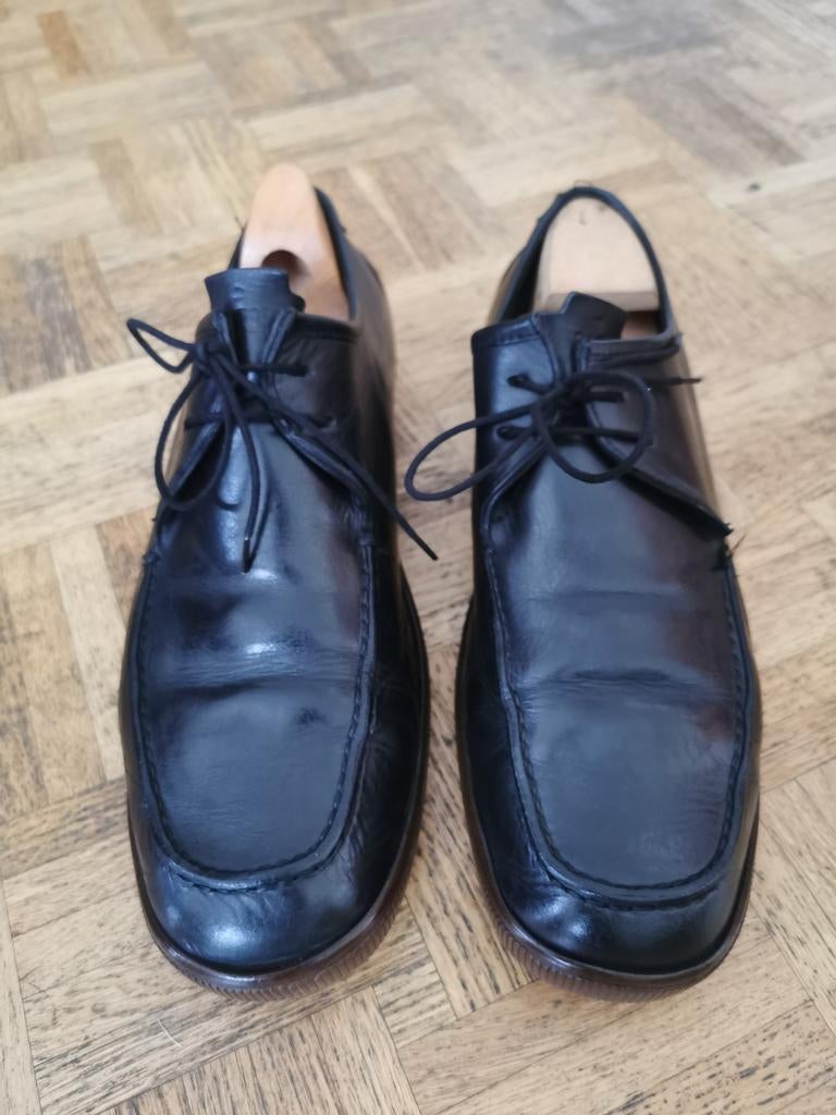 Derbies Gucci, Enlèvement ou Envoi, Porté, Noir