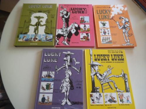 Lucky Luke Speciaal album 1 - 3 - 4 - 6 - 7, Boeken, Stripverhalen, Gelezen, Meerdere stripboeken, Verzenden
