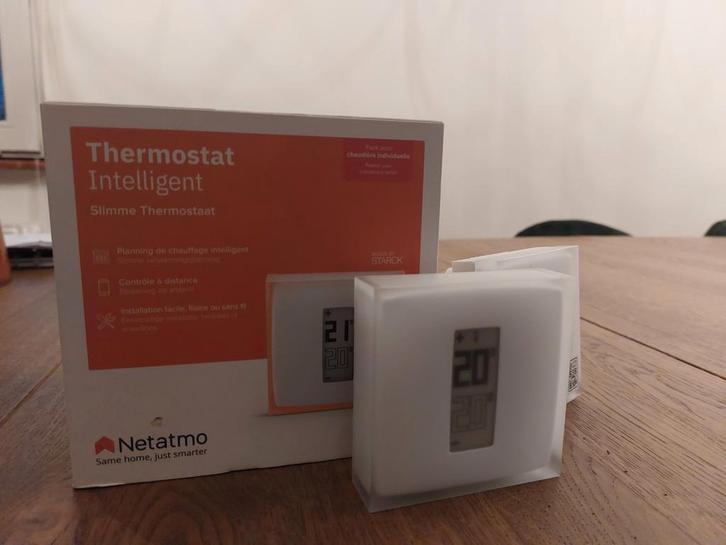 Netatmo slimme thermostaat - paar maanden oud, Doe-het-zelf en Bouw, Thermostaten, Slimme thermostaat, Ophalen