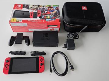 Nintendo Switch Super Mario Odyssey Limited Edition met tas beschikbaar voor biedingen