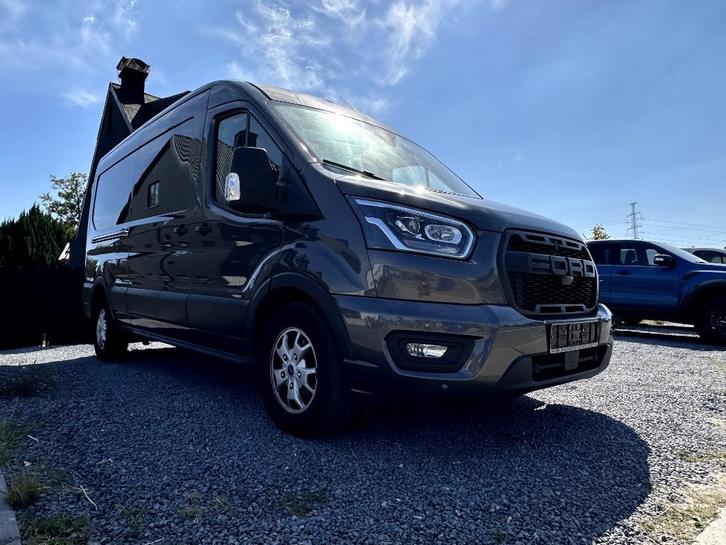 Ford Transit Transit 350 L3H2 Automaat*170pk*btw wagen*, Auto's, Ford, Bedrijf, Te koop, Transit, ABS, Achteruitrijcamera, Airbags