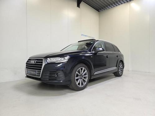 Audi Q7 3.0 TDI Quattro Autom. - 7pl - Pano - Goede Staat!, Auto's, Audi, Particulier, Q7, 4x4, Airbags, Airconditioning, Bluetooth