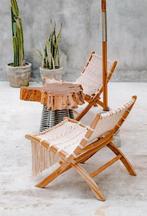 Bohemian outdoor stoelen, Jardin & Terrasse, Chaises de jardin, Enlèvement ou Envoi, Bois de teck, Neuf