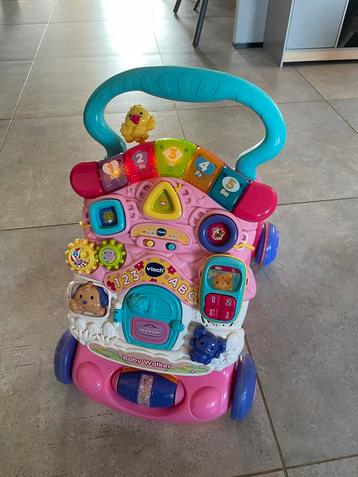 V-tech walker roze beschikbaar voor biedingen