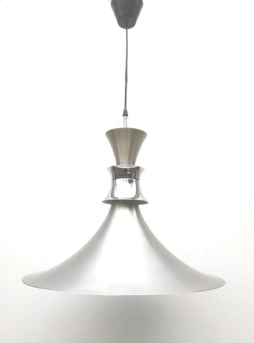Scandinavische Nordsted / Lyskaer hanglamp Vintage 60s, Huis en Inrichting, Lampen | Hanglampen, Metaal, Ophalen of Verzenden