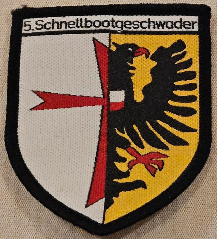 Patch 5. Schnellbootgeschwader, Verzamelen, Overige Verzamelen, Zo goed als nieuw, Ophalen of Verzenden
