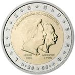 2 euros Luxembourg 2005 UNC 50e anniversaire du Grand-Duc He, Timbres & Monnaies, 2 euros, Luxembourg, Série, Enlèvement ou Envoi