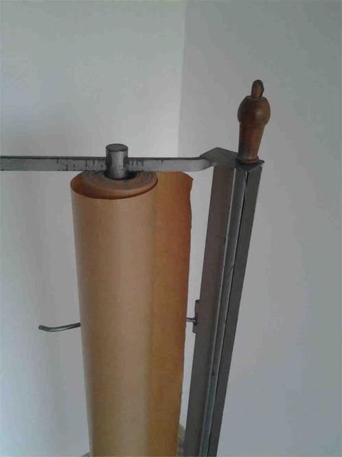 papierrol houder, inpakpapier, tekenpapier, canvas, Hobby en Vrije tijd, Tekenen, Gebruikt, Ophalen